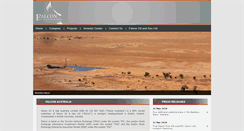 Desktop Screenshot of falconaustralia.com.au